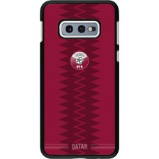 Coque Samsung Galaxy S10e - Maillot de football Qatar 2026 personnalisable