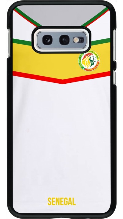 Coque Samsung Galaxy S10e - Maillot de football Senegal 2022 personnalisable