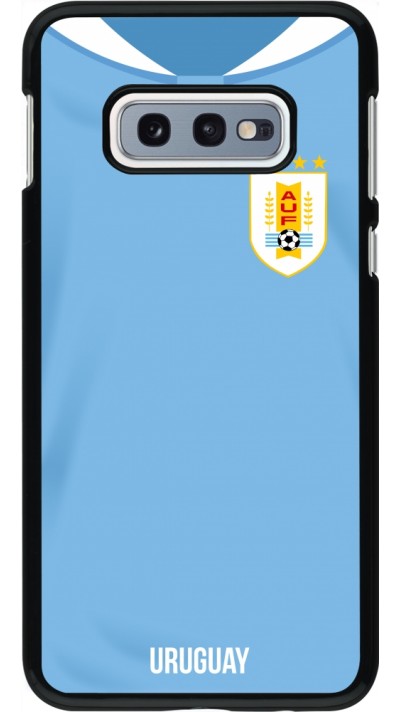 Samsung Galaxy S10e Case Hülle - Uruguay 2022 personalisierbares Fussballtrikot