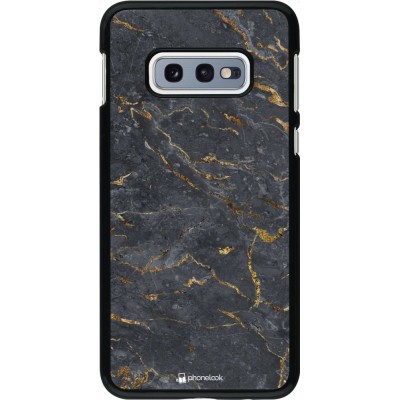 Coque Samsung Galaxy S10e - Grey Gold Marble