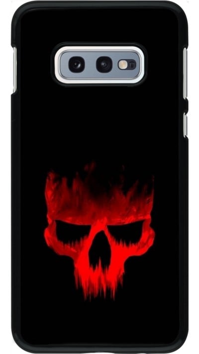 Samsung Galaxy S10e Case Hülle - Halloween 2023 scary skull