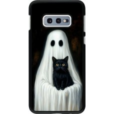 Coque Samsung Galaxy S10e - Halloween 2025 Ghost with black cat