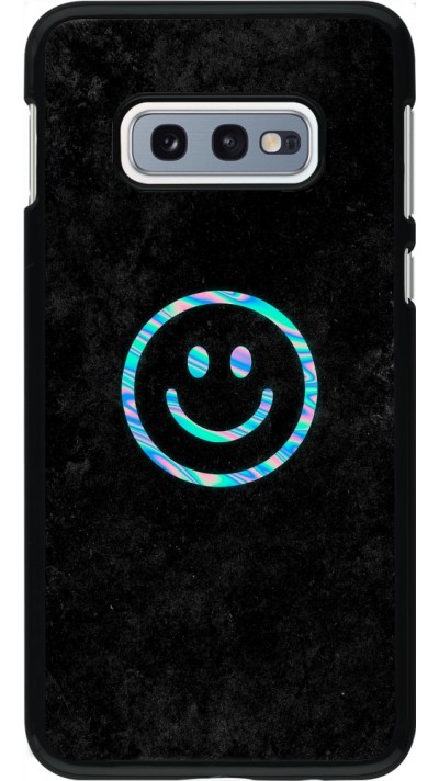 Samsung Galaxy S10e Case Hülle - Happy smiley irisirt