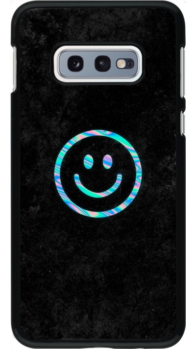 Samsung Galaxy S10e Case Hülle - Happy smiley irisirt