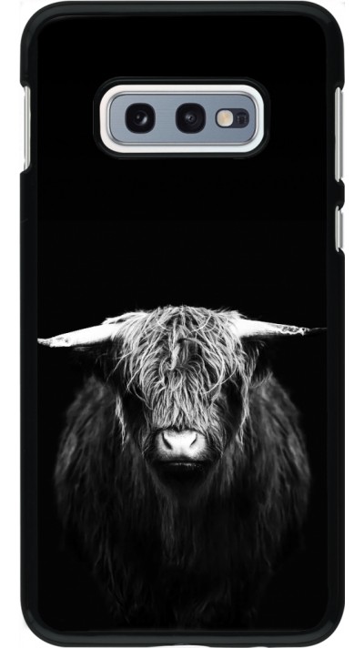 Samsung Galaxy S10e Case Hülle - Highland calf black