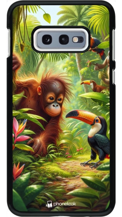Coque Samsung Galaxy S10e - Jungle Tropicale Tayrona
