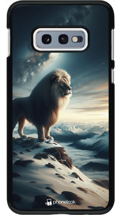Coque Samsung Galaxy S10e - Le lion blanc