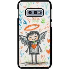Samsung Galaxy S10e Case Hülle - Little Angel Sketch Love