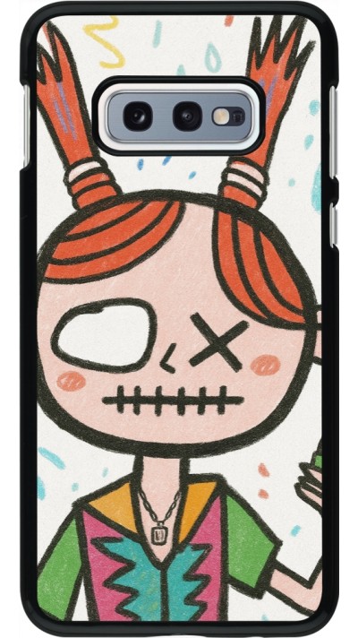 Samsung Galaxy S10e Case Hülle - Little Girl Sketch