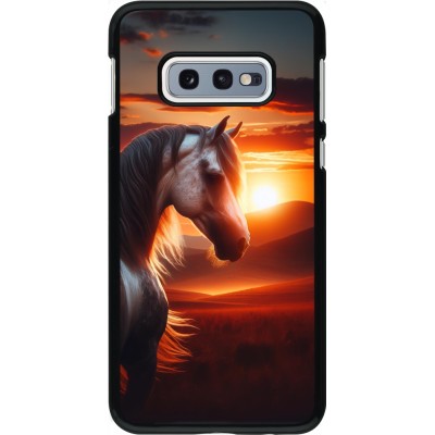 Coque Samsung Galaxy S10e - Majestic Sunset Horse