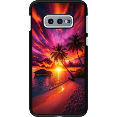 Samsung Galaxy S10e Case Hülle - Malediven Abenddämmerung Glückseligkeit