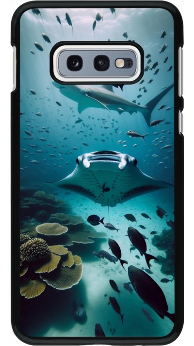 Coque Samsung Galaxy S10e - Manta Lagon Nettoyage