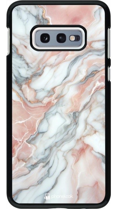 Samsung Galaxy S10e Case Hülle - Rosa Leuchtender Marmor