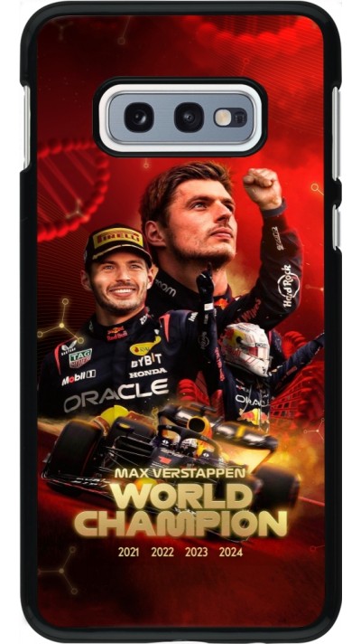 Coque Samsung Galaxy S10e - Max Verstappen Champion 2023