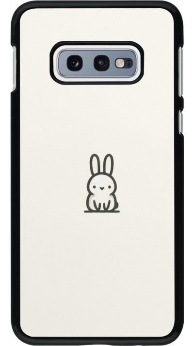 Coque Samsung Galaxy S10e - Minimal bunny cutie