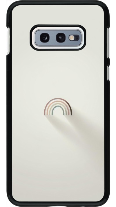 Samsung Galaxy S10e Case Hülle - Mini Regenbogen Minimal