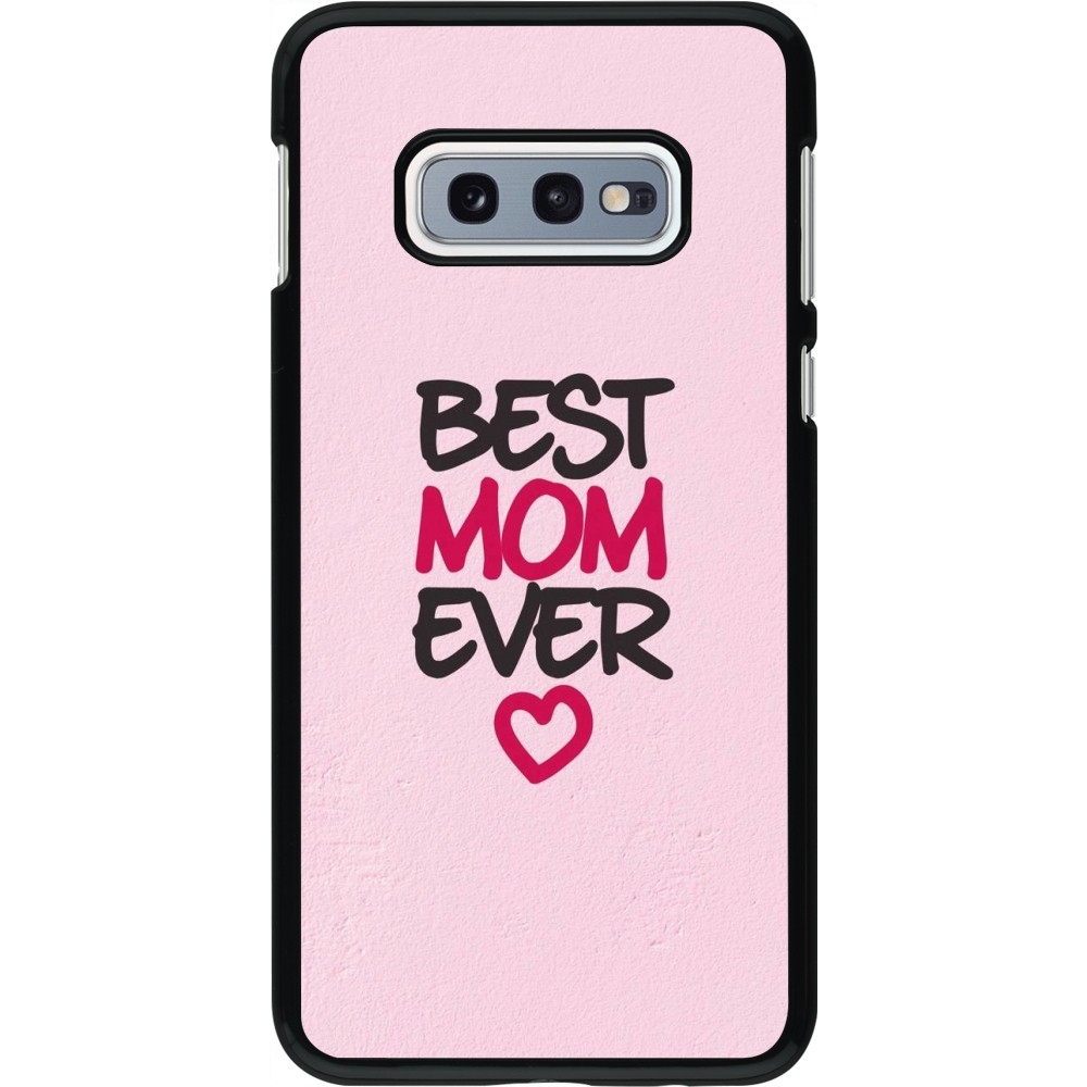 Samsung Galaxy S10e Case Hülle - Mom 2023 best Mom ever pink