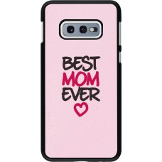 Samsung Galaxy S10e Case Hülle - Mom 2023 best Mom ever pink