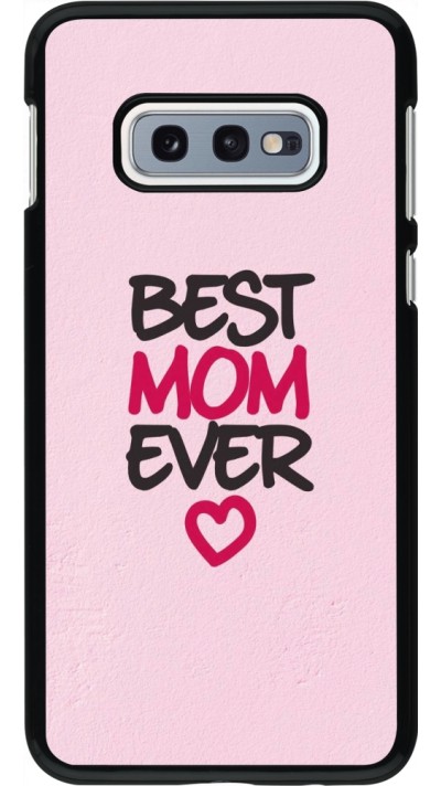Samsung Galaxy S10e Case Hülle - Mom 2023 best Mom ever pink