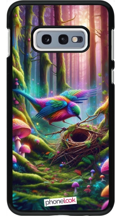 Coque Samsung Galaxy S10e - Oiseau Nid Forêt