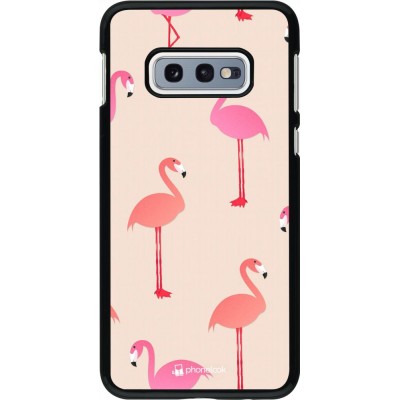 Coque Samsung Galaxy S10e - Pink Flamingos Pattern