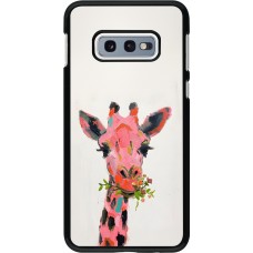 Coque Samsung Galaxy S10e - Pink Girafe Paint