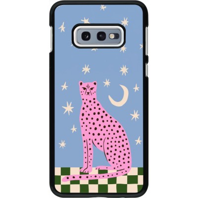 Coque Samsung Galaxy S10e - Pink leopard with stars 2026