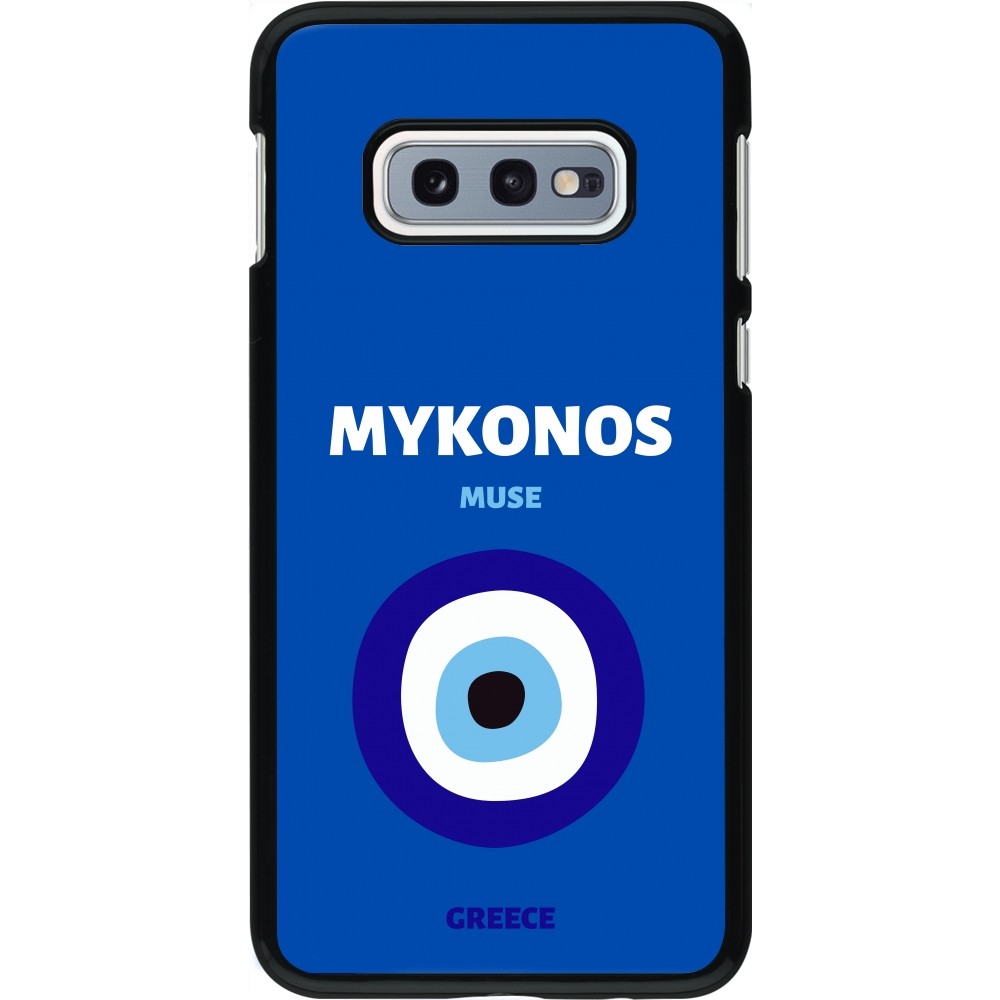 Samsung Galaxy S10e Case Hülle - Pop Summer Destination Mykonos