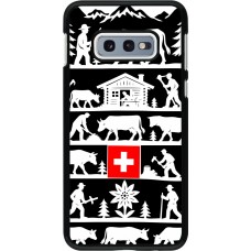 Coque Samsung Galaxy S10e - Poya Suisse 1 noir
