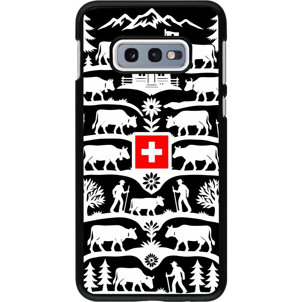 Coque Samsung Galaxy S10e - Poya Suisse 3 noir