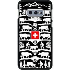 Coque Samsung Galaxy S10e - Poya Suisse 3 noir