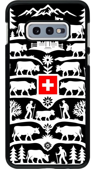 Coque Samsung Galaxy S10e - Poya Suisse 3 noir
