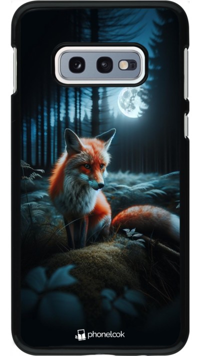 Samsung Galaxy S10e Case Hülle - Fuchs Mond Wald