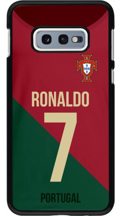 Coque Samsung Galaxy S10e - Football shirt Ronaldo Portugal
