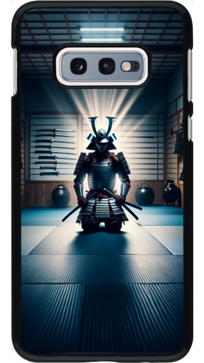 Samsung Galaxy S10e Case Hülle - Samurai im Gebet