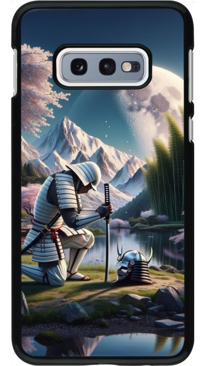 Coque Samsung Galaxy S10e - Samurai Katana Lune