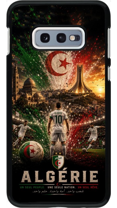 Coque Samsung Galaxy S10e - Football Algérie splash 2026