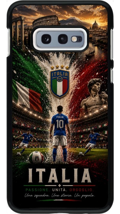 Coque Samsung Galaxy S10e - Football Italie splash 2026