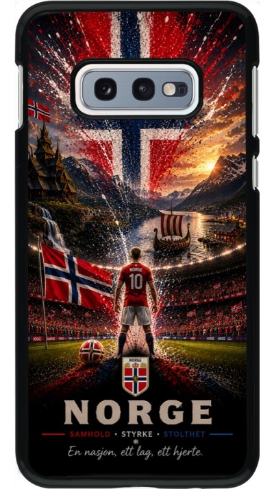 Coque Samsung Galaxy S10e - Football Norvège splash 2026
