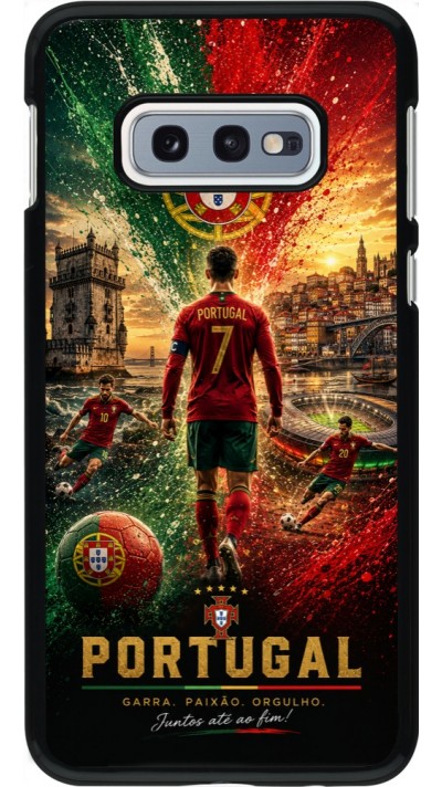 Coque Samsung Galaxy S10e - Football Portugal splash 2026