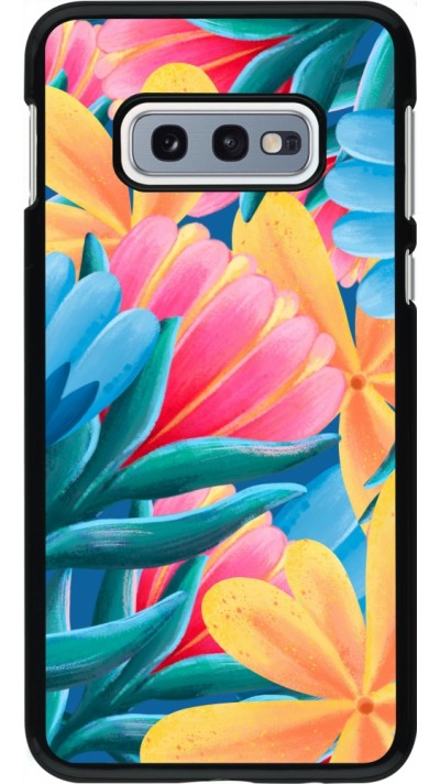 Samsung Galaxy S10e Case Hülle - Spring 23 colorful flowers