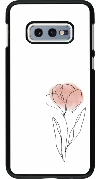 Samsung Galaxy S10e Case Hülle - Spring 23 minimalist flower
