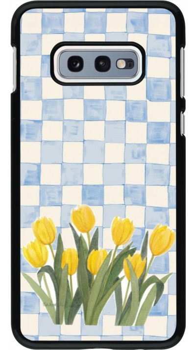 Samsung Galaxy S10e Case Hülle - Blue vichy tulips Spring 2026