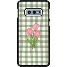 Samsung Galaxy S10e Case Hülle - Green vichy tulips Spring 2026