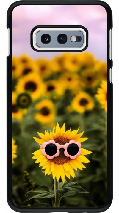 Samsung Galaxy S10e Case Hülle - Sunflower with glasses Spring 2026