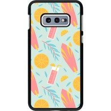 Samsung Galaxy S10e Case Hülle - Summer 2025 Pattern citron