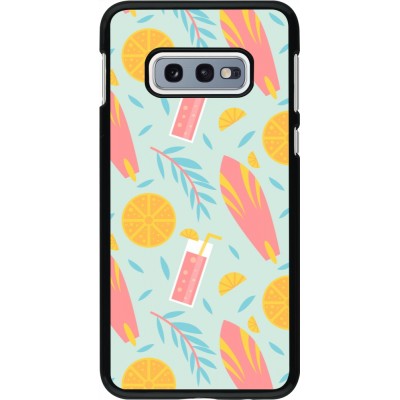 Samsung Galaxy S10e Case Hülle - Summer 2025 Pattern citron