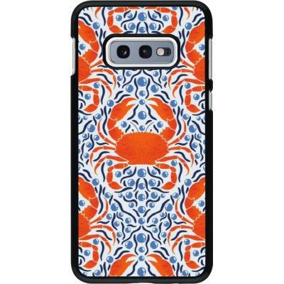 Coque Samsung Galaxy S10e - Crabs and pearls Summer 2026