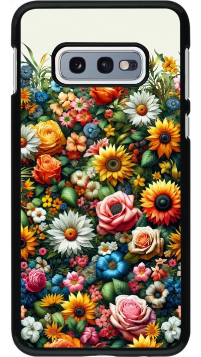 Samsung Galaxy S10e Case Hülle - Sommer Blumenmuster