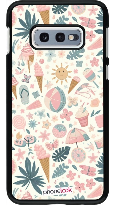 Coque Samsung Galaxy S10e - Summer Pink Pattern